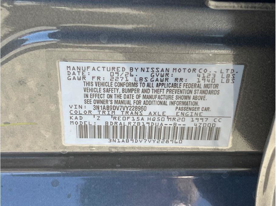 New 2027 Nissan Sentra SR FWD image 22