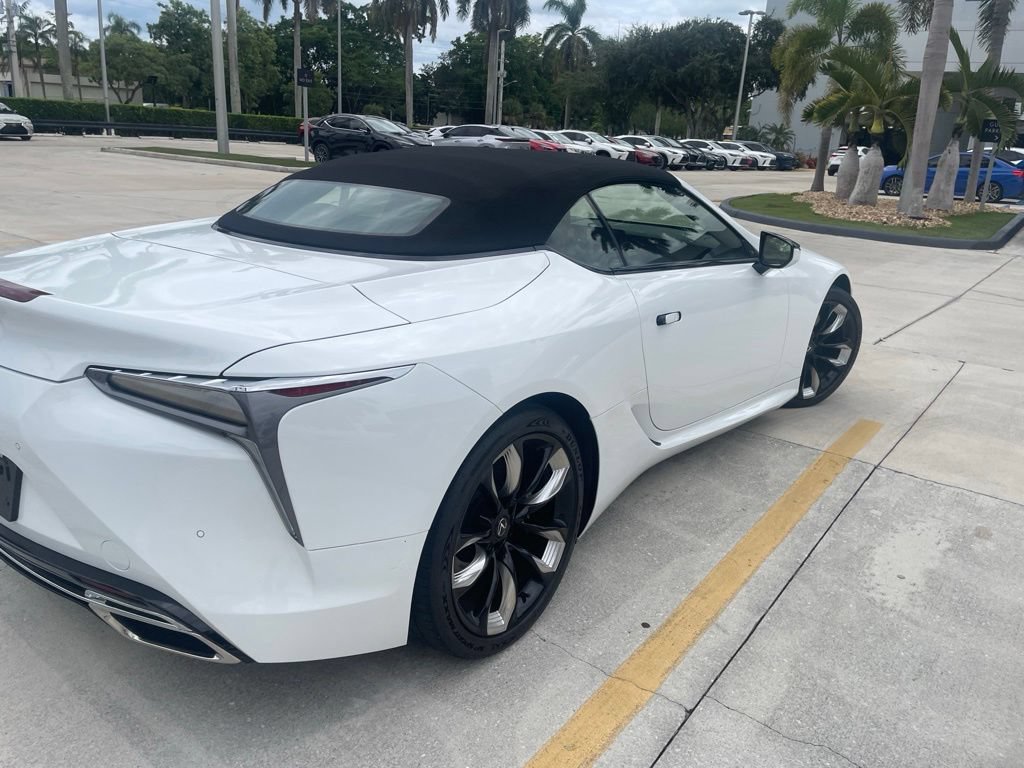 Certified 2024 Lexus LC 500 Convertible w/ Touring Package RWD image 7