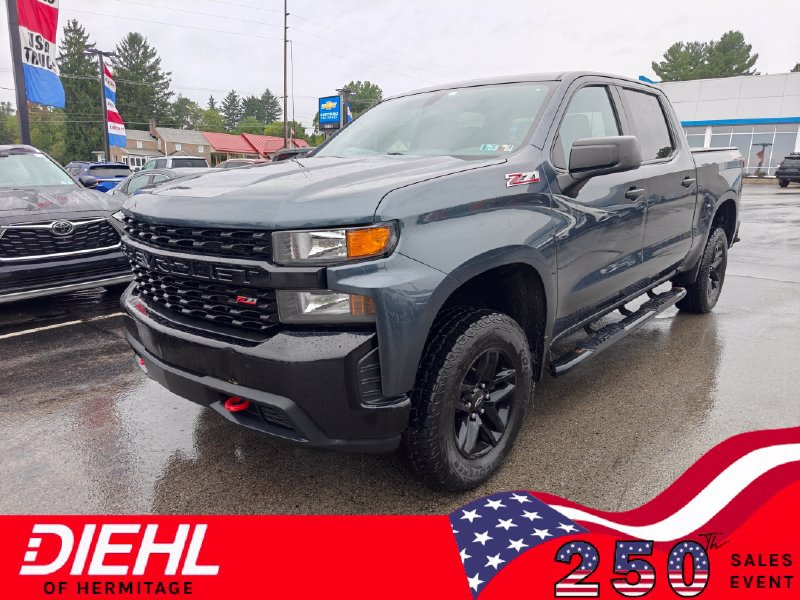Used 2019 Chevrolet Silverado 1500 Custom Trail Boss w/ Custom Convenience Package AWD/4WD 360° Tour