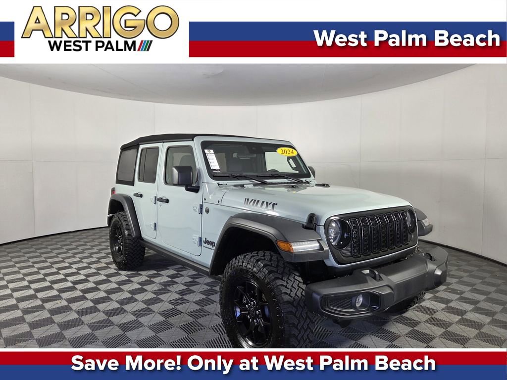 Certified 2024 Jeep Wrangler Willys