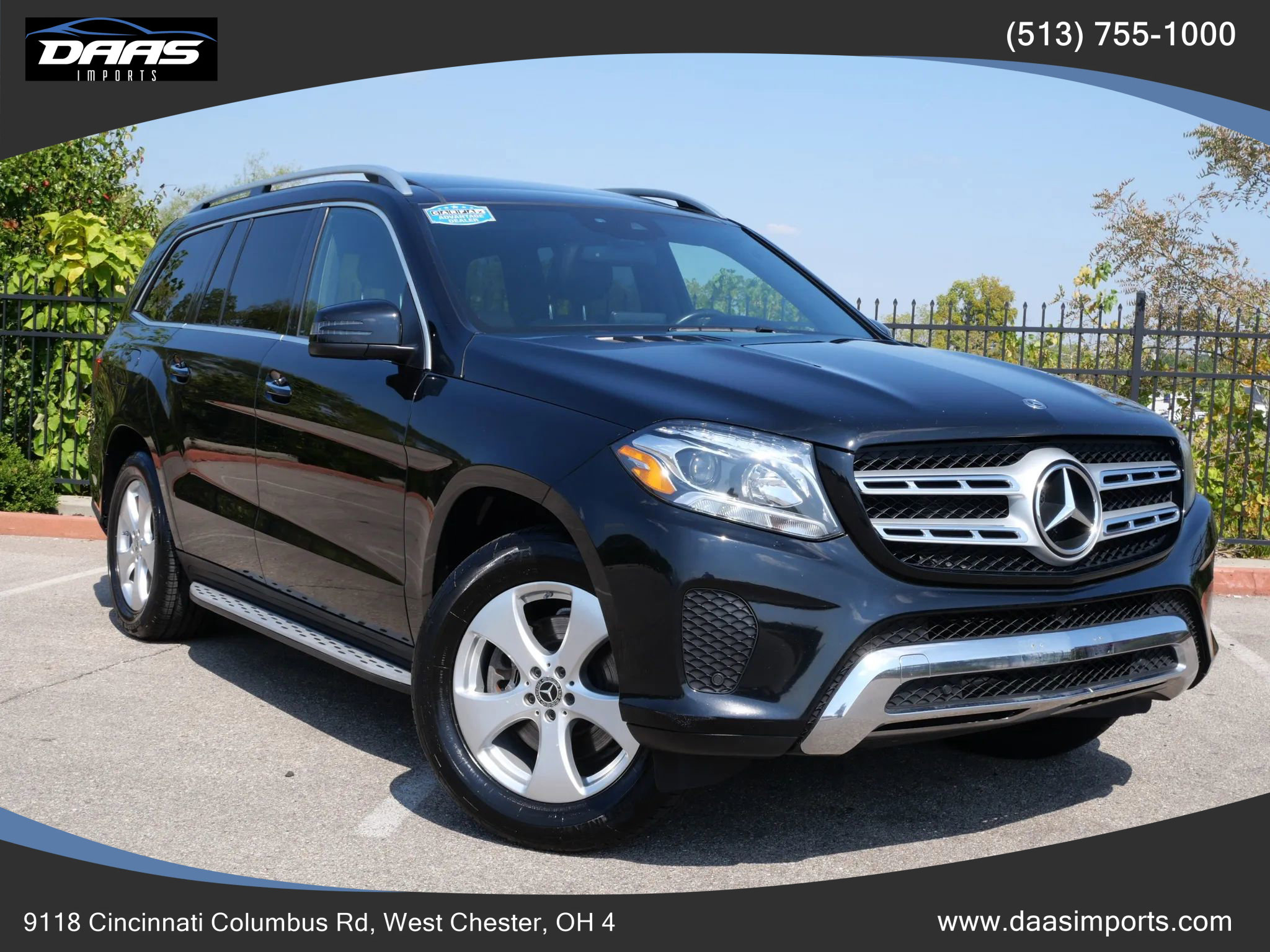 Used 2018 Mercedes-Benz GLS 450 4MATIC w/ Premium Package image 3