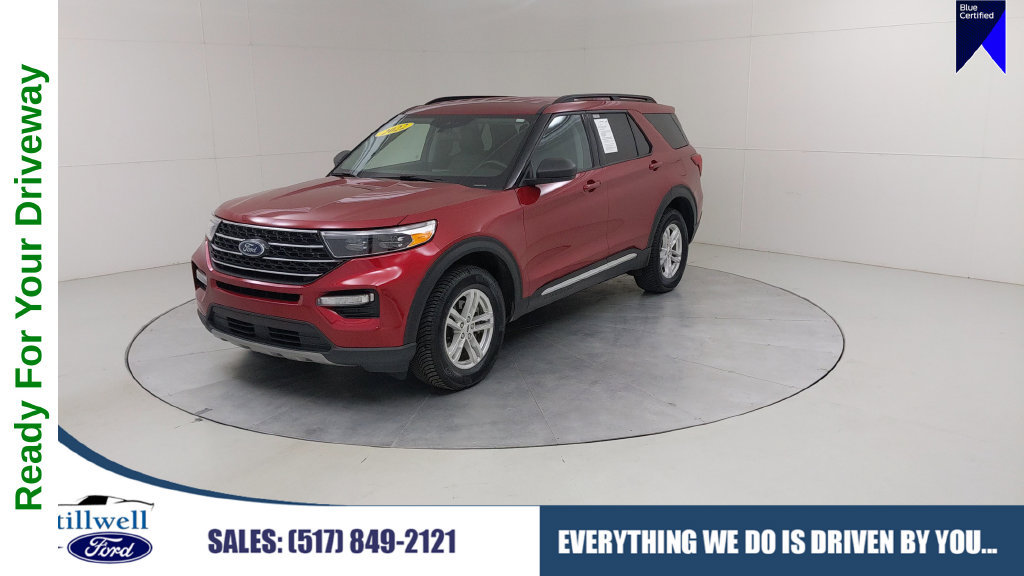 Certified 2022 Ford Explorer XLT w/ Equipment Group 202A