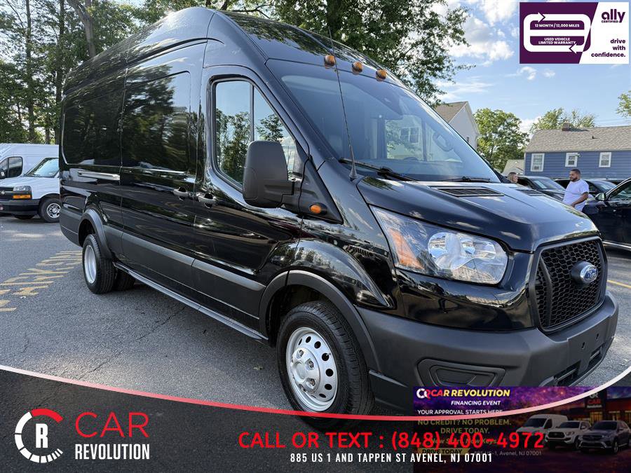 Used 2023 Ford Transit 350 148 High Roof Extended DRW RWD image 1