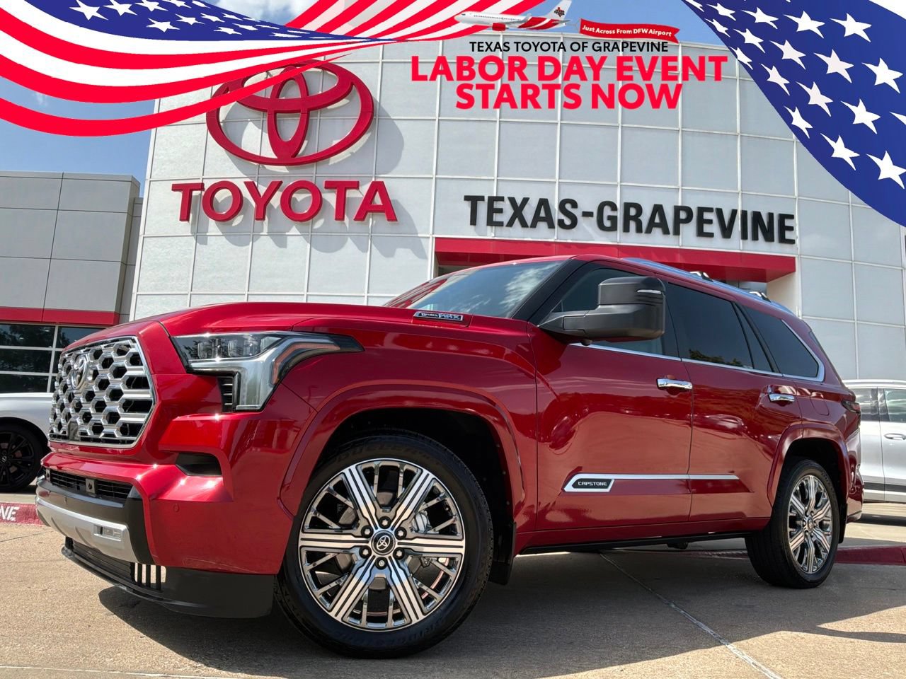 New 2026 Toyota Sequoia Capstone w/ Tow Technology Package AWD/4WD image 1