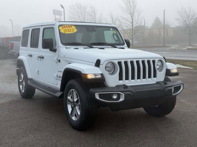 Used 2021 Jeep Wrangler Unlimited Sahara AWD/4WD image 4