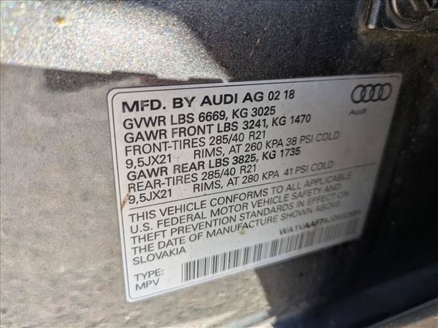 Used 2018 Audi Q7 3.0T Prestige w/ Prestige Package AWD/4WD image 17