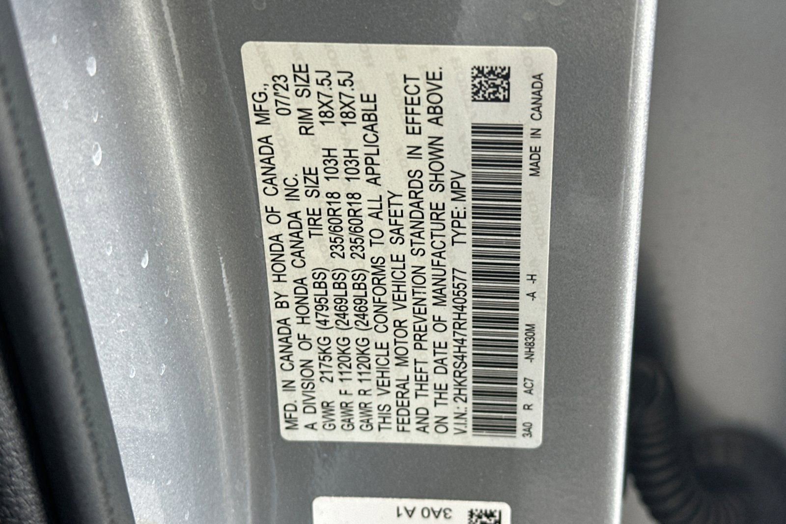 Certified 2024 Honda CR-V EX image 28