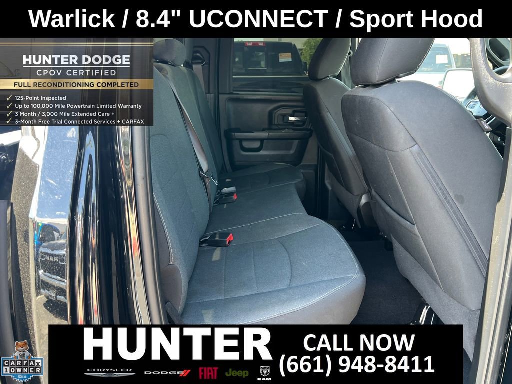 Certified 2022 RAM 1500 Classic Warlock w/ Electronics Group RWD image 19