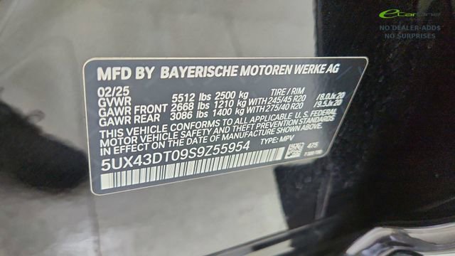 Used 2025 BMW X4 M40i w/ Premium Package image 62