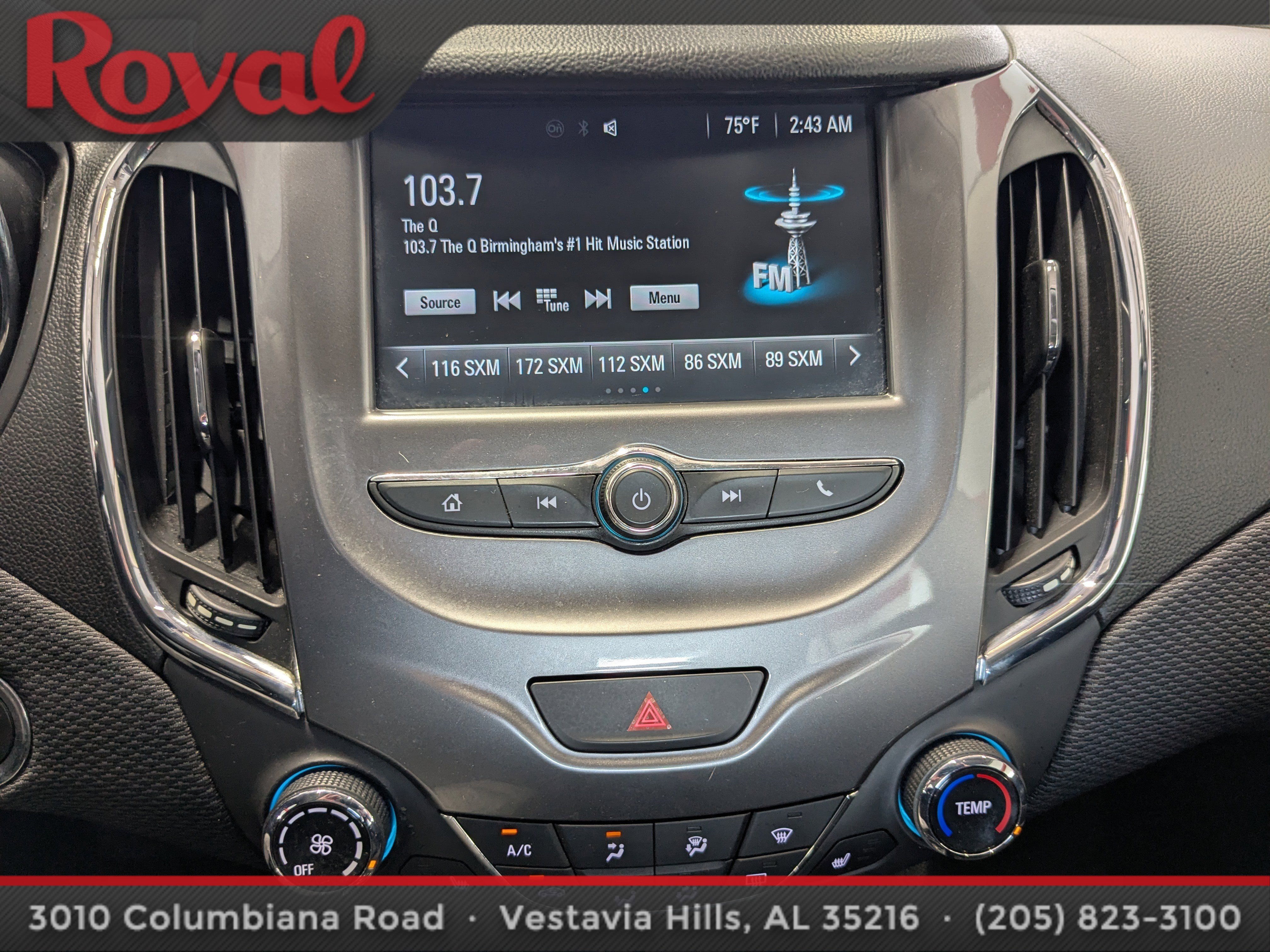 Used 2016 Chevrolet Cruze LT w/ Convenience Package FWD image 10