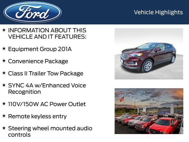 Used 2023 Ford Edge SEL w/ Convenience Package AWD/4WD image 4