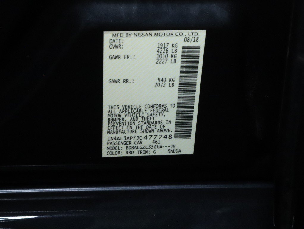Used 2018 Nissan Altima 2.5 S w/ S Convenience Package FWD image 21