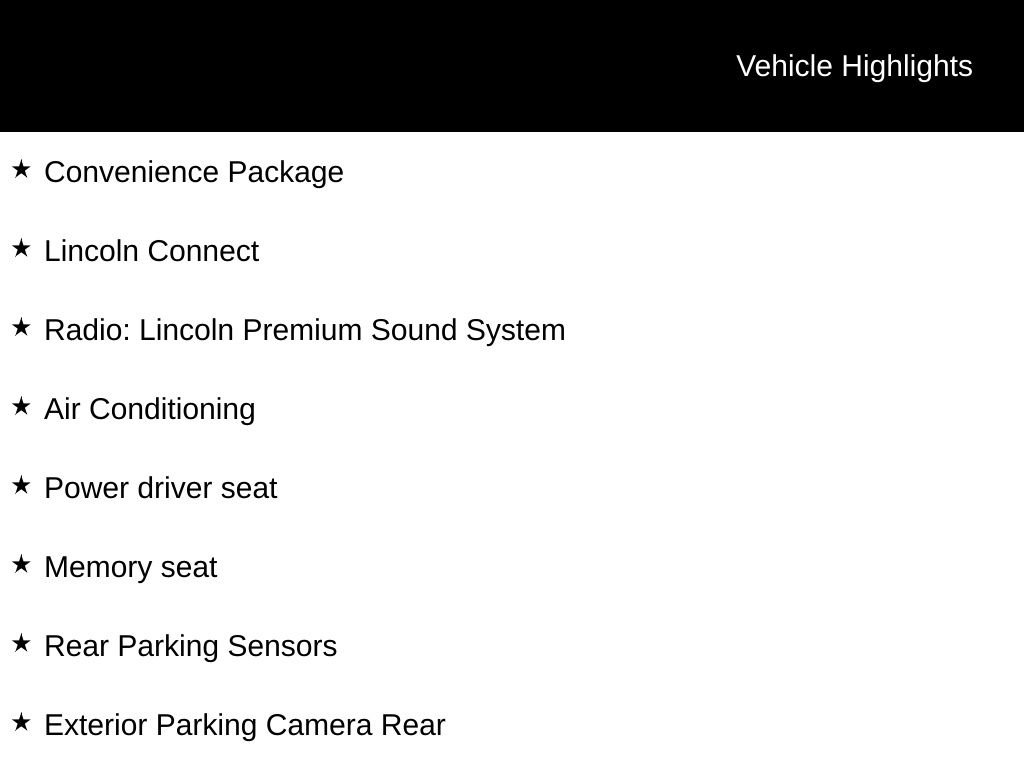 Used 2020 Lincoln MKZ w/ Convenience Package FWD image 5