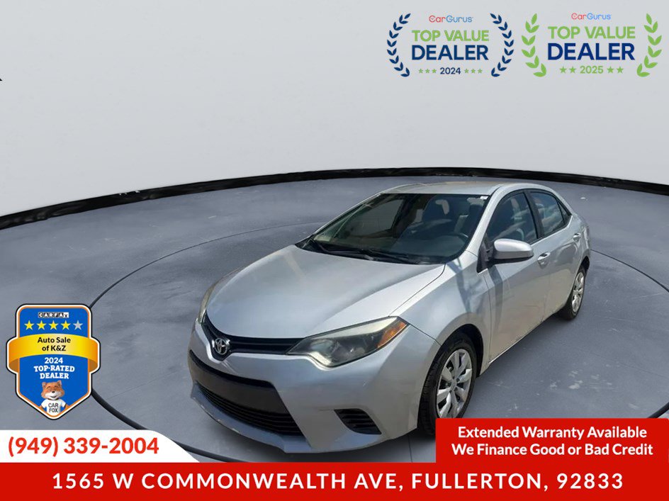 Used 2016 Toyota Corolla LE