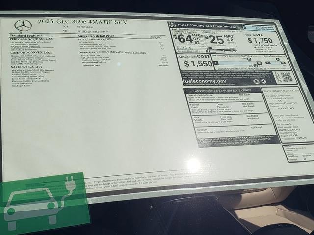 New 2025 Mercedes-Benz GLC 350e 4MATIC image 32