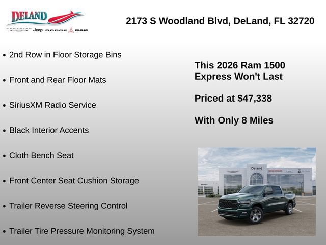 New 2026 RAM 1500 Express AWD/4WD image 30