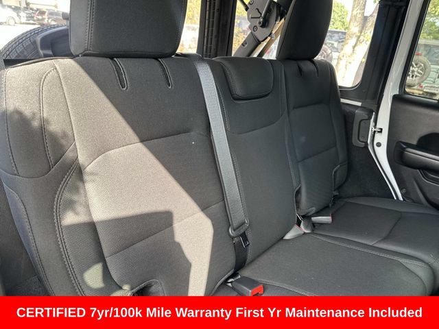 Certified 2021 Jeep Wrangler Unlimited Sport AWD/4WD image 14