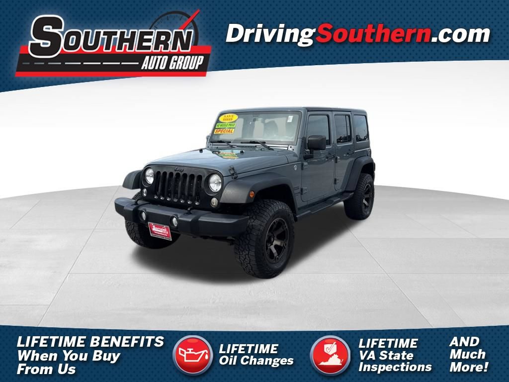 Used 2014 Jeep Wrangler Unlimited Sport w/ Quick Order Package 24S AWD/4WD image 1