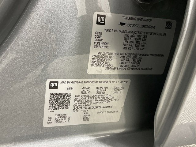 Used 2024 Chevrolet Silverado 1500 LTZ image 21