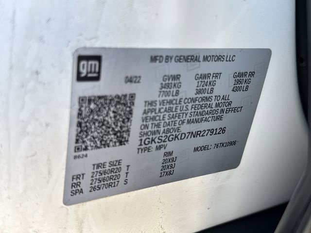 Certified 2022 GMC Yukon XL SLT w/ SLT Premium Package image 35