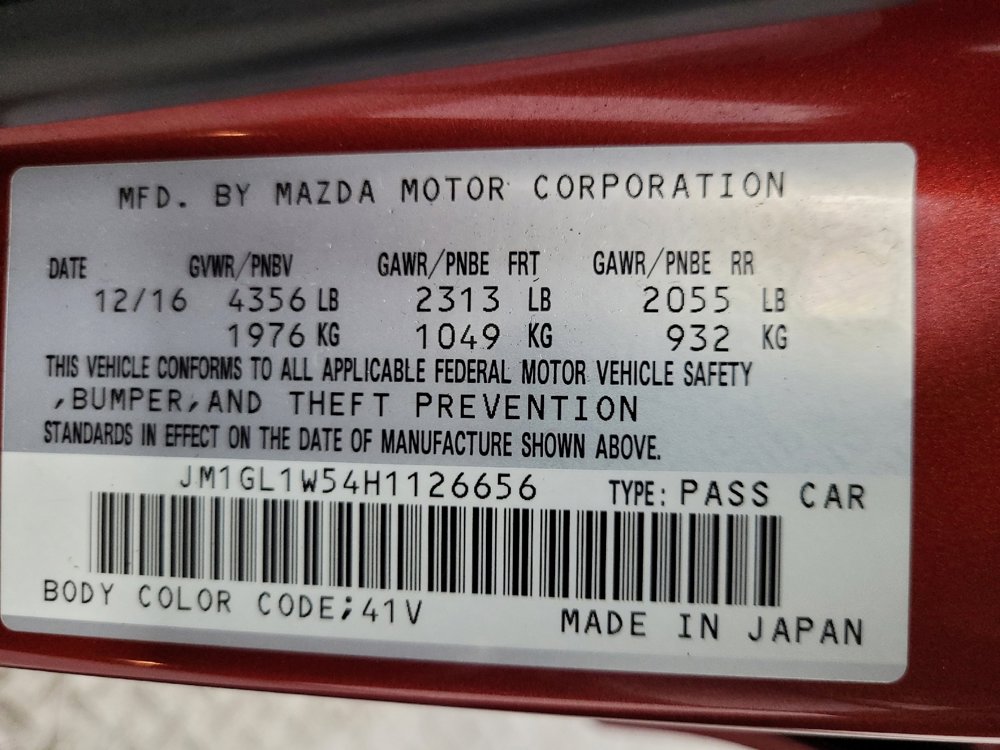 Used 2017 MAZDA MAZDA6 Grand Touring image 33