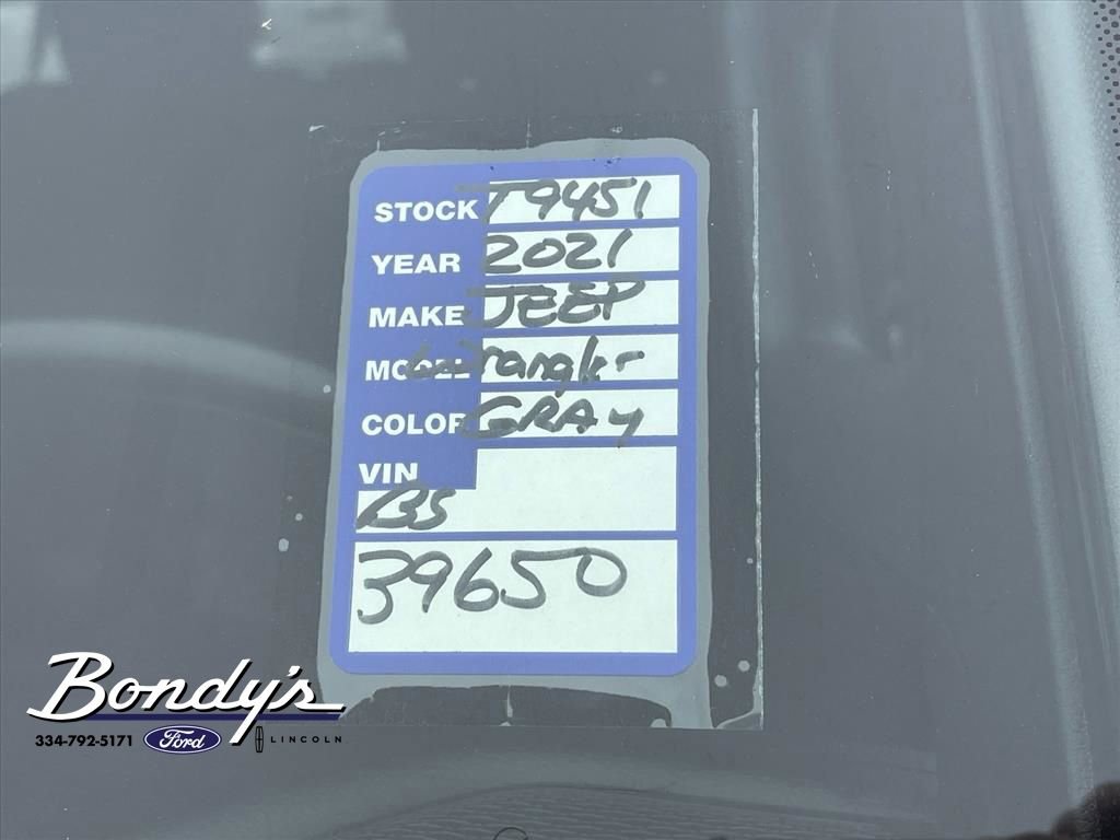 Used 2021 Jeep Wrangler Unlimited Rubicon image 25