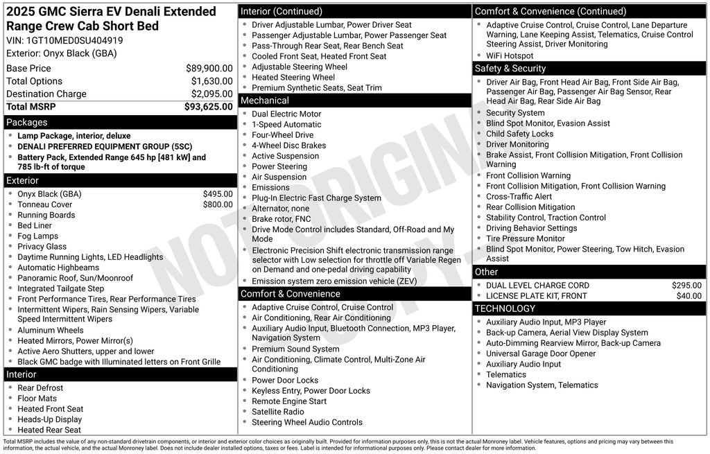 New 2025 GMC Sierra EV Denali image 5