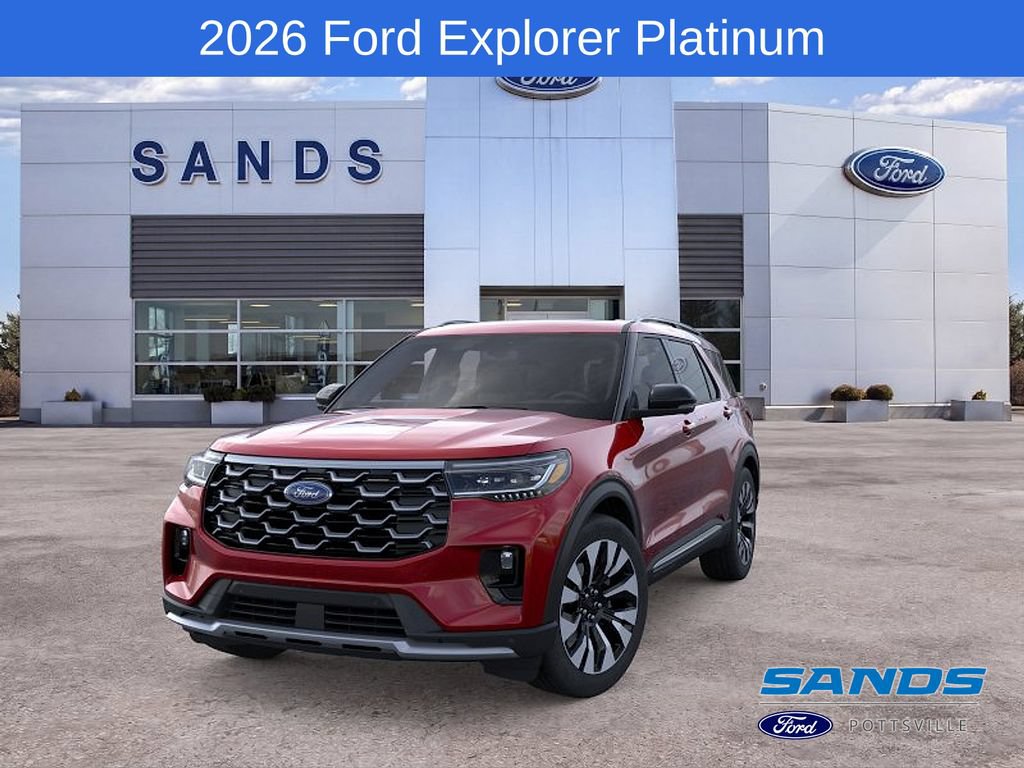 New 2026 Ford Explorer Platinum w/ LUX Leather Package AWD/4WD image 2