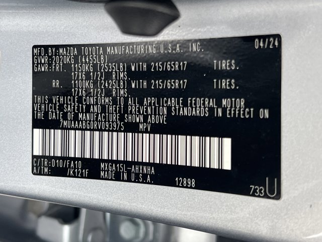 Used 2024 Toyota Corolla Cross L AWD/4WD image 27