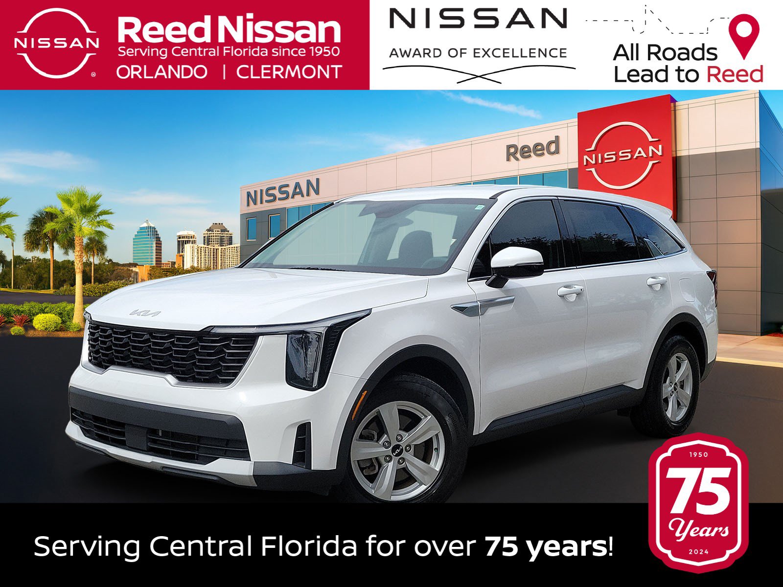 Used 2024 Kia Sorento LX FWD image 1