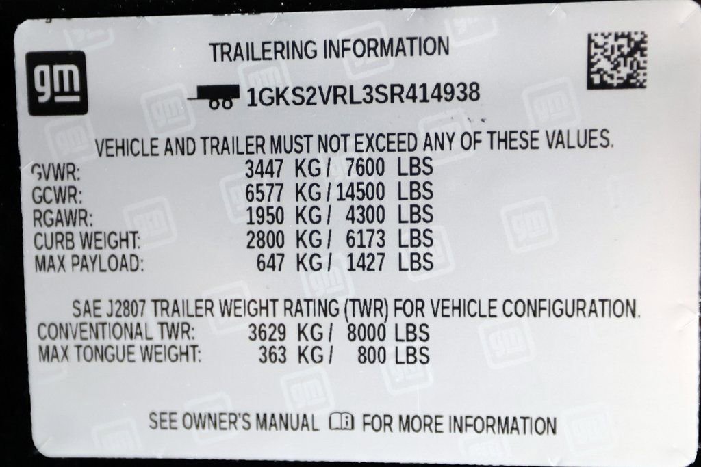 Used 2025 GMC Yukon AT4 Ultimate w/ LPO, Illumination Package image 56