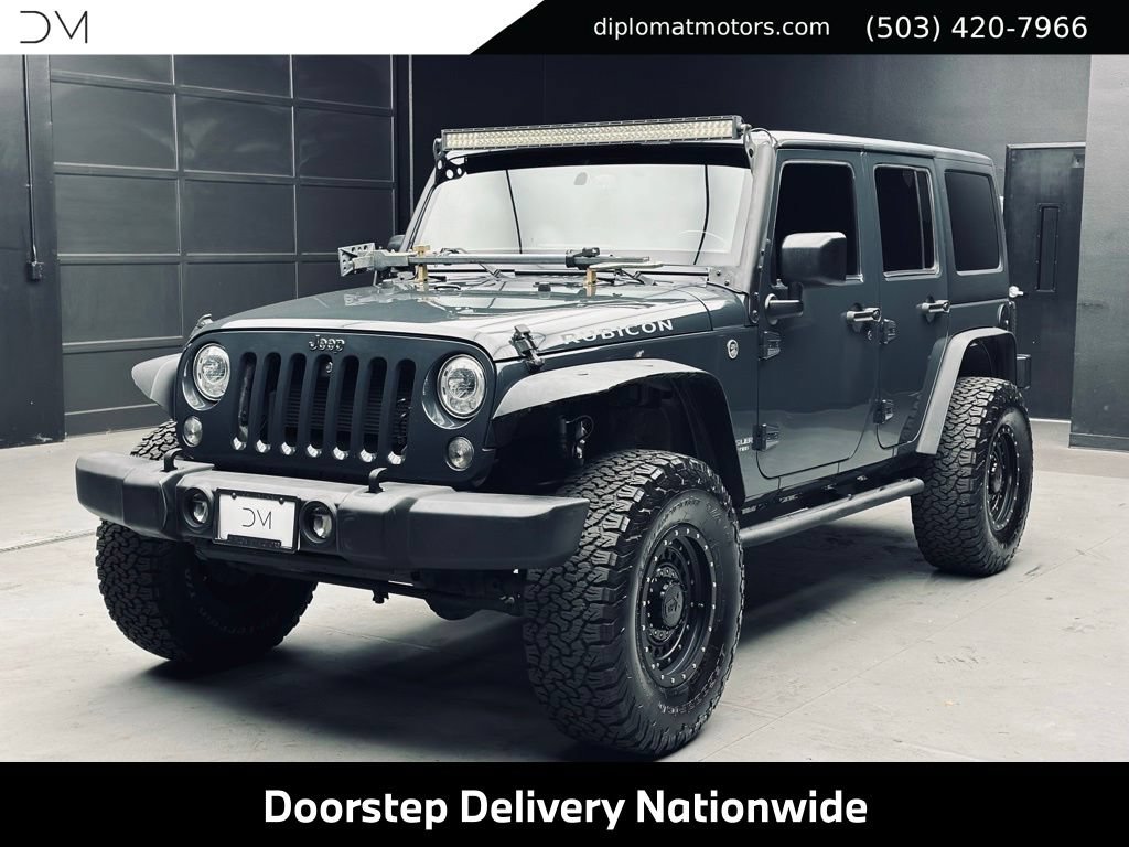 Used 2017 Jeep Wrangler Unlimited Rubicon w/ Connectivity Group
