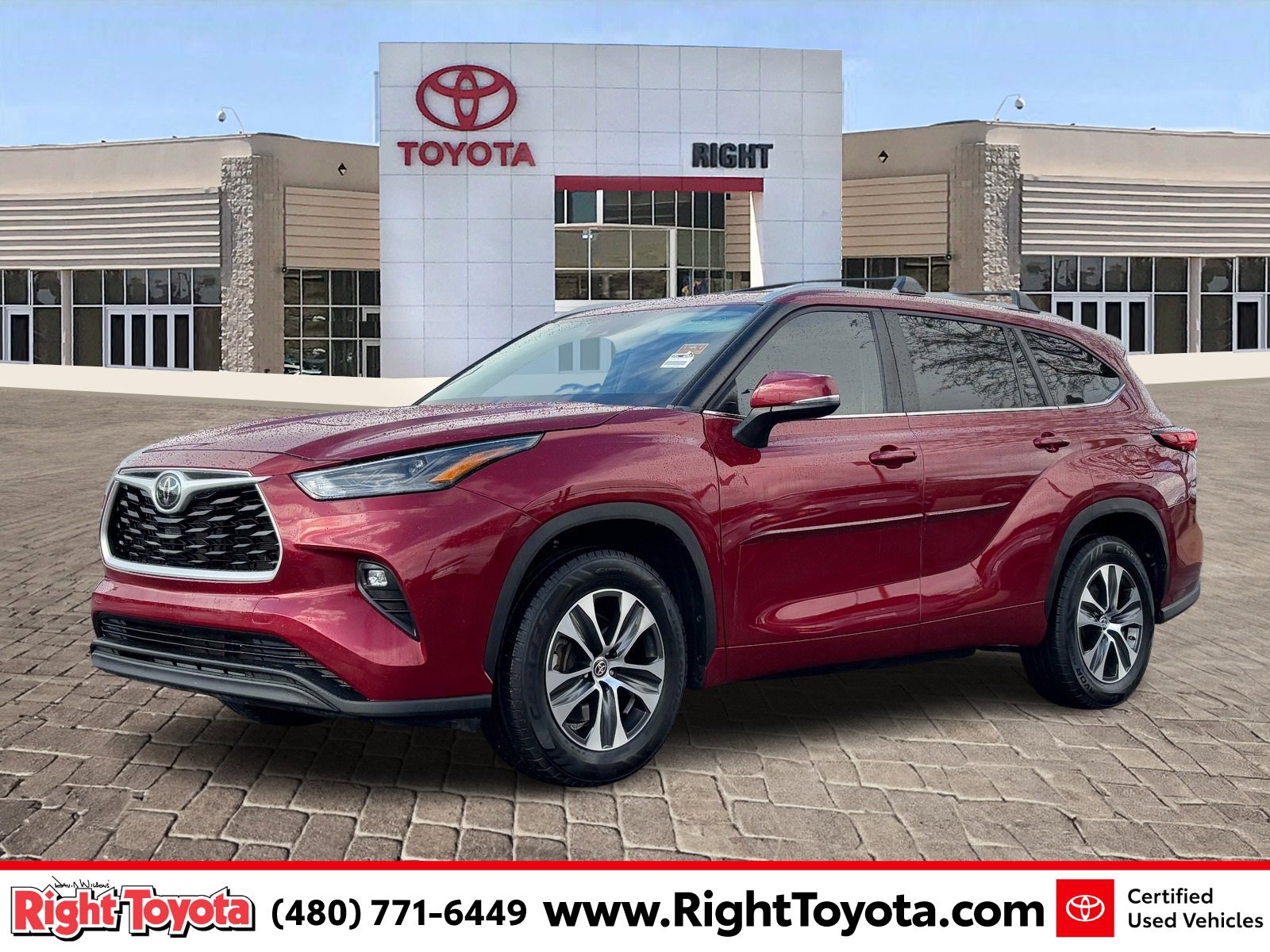 Certified 2023 Toyota Highlander XLE