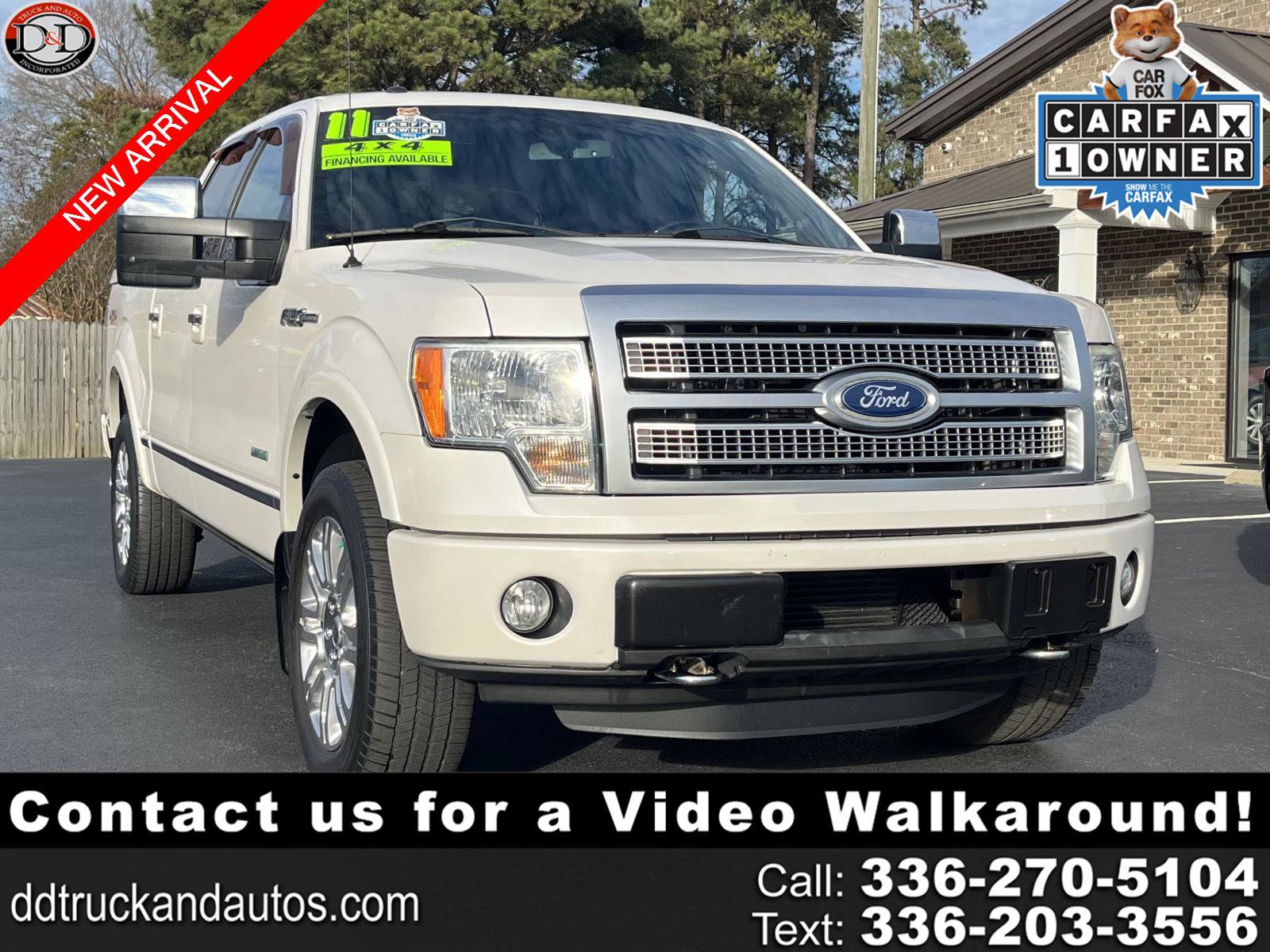 Used 2011 Ford F150 Platinum
