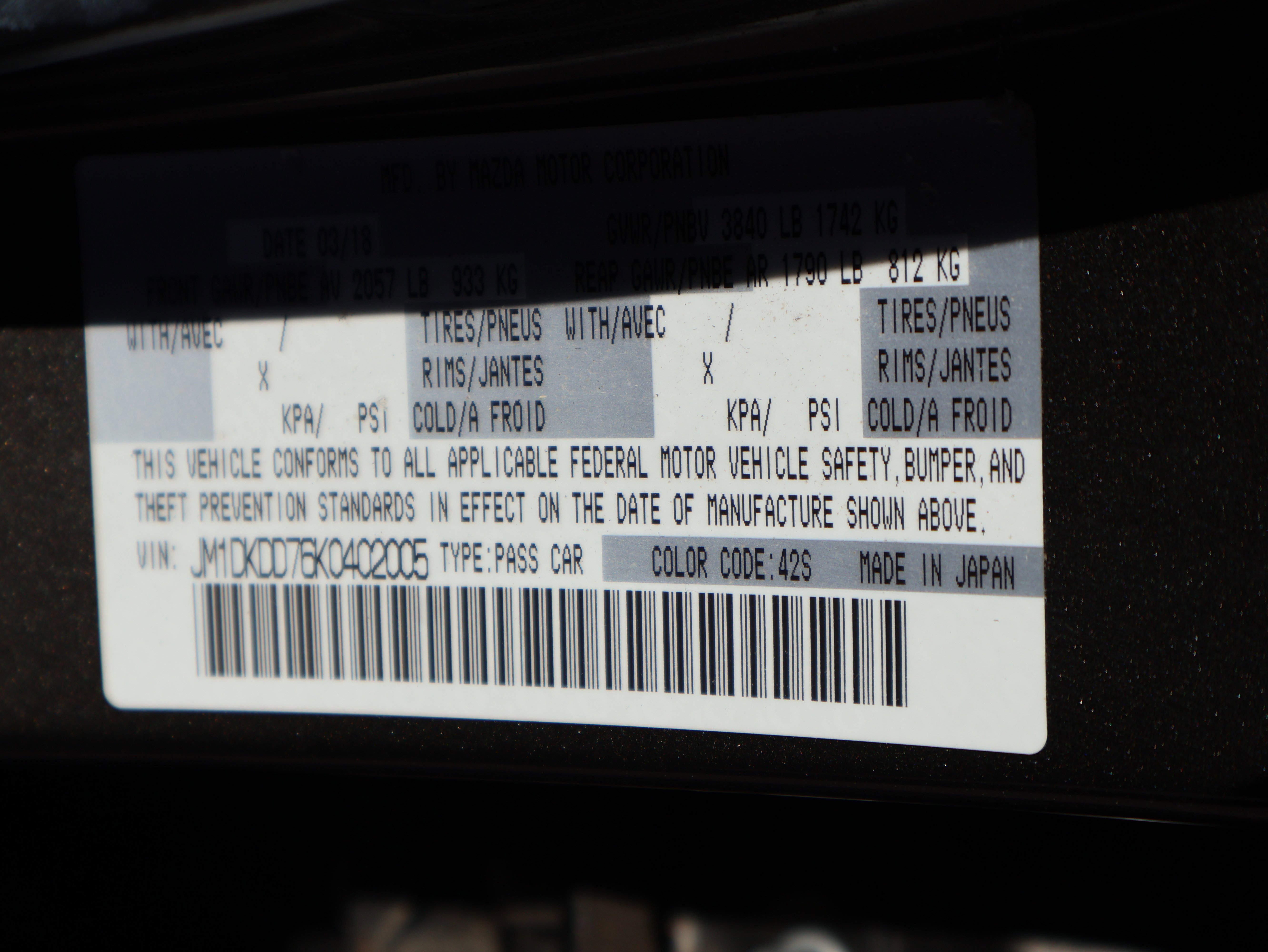 Used 2019 MAZDA CX-3 Grand Touring image 45