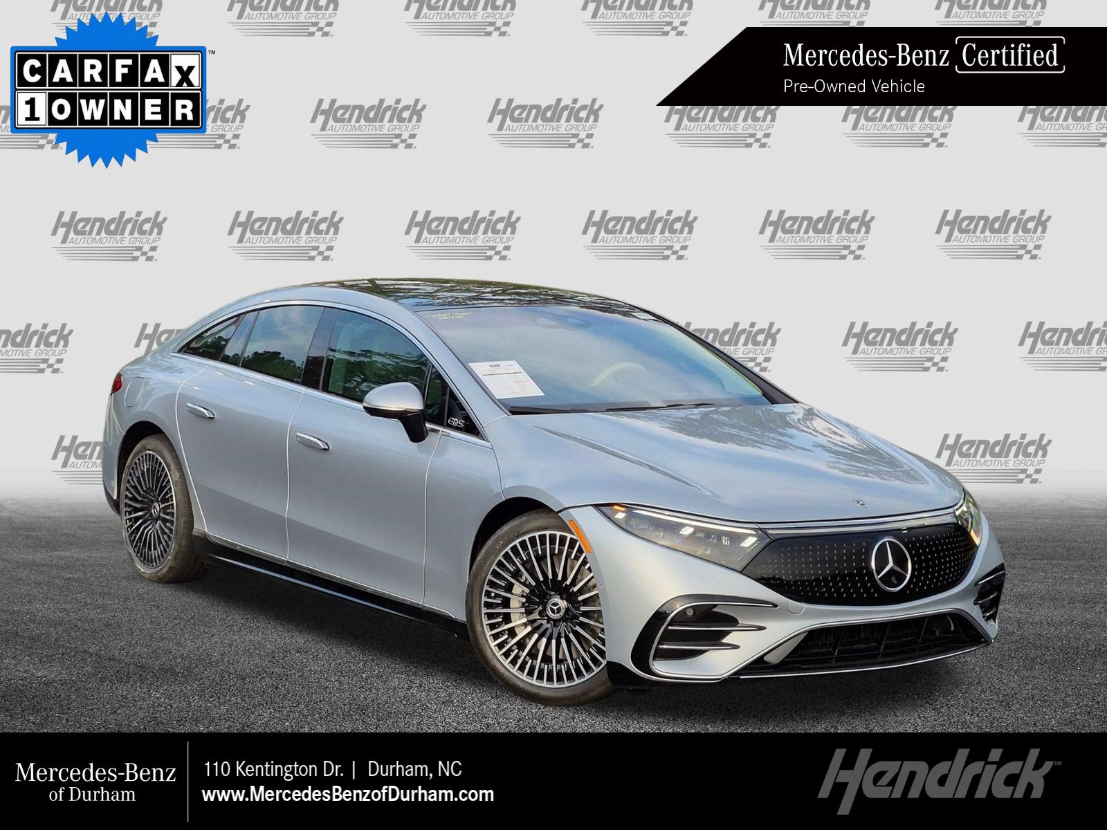 Used 2022 Mercedes-Benz EQS 580 4MATIC Sedan video 1