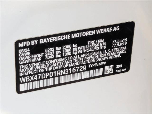 Certified 2024 BMW X3 sDrive30i w/ Convenience Package w/ZPA image 27