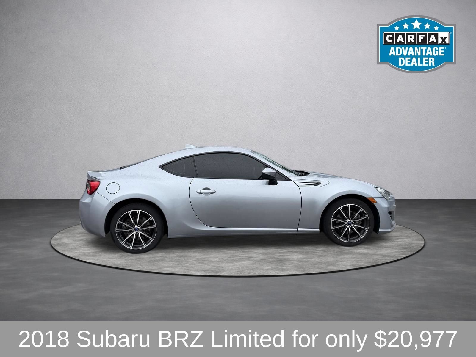 Used 2018 Subaru BRZ Limited w/ Popular Package #3 RWD image 2
