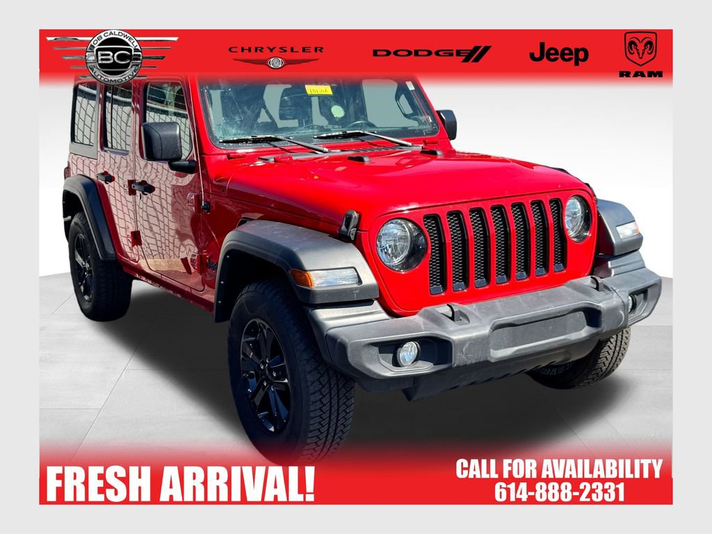 Used 2021 Jeep Wrangler Unlimited Sport image 1