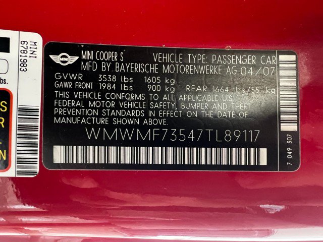 Used 2007 MINI Cooper S FWD image 27