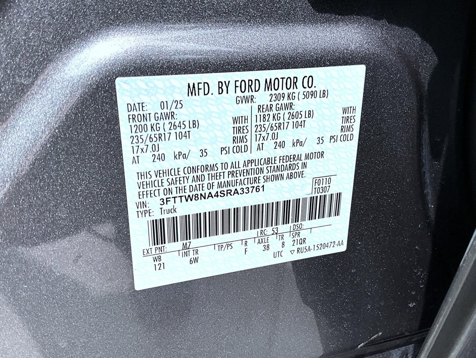 Used 2025 Ford Maverick Tremor image 28