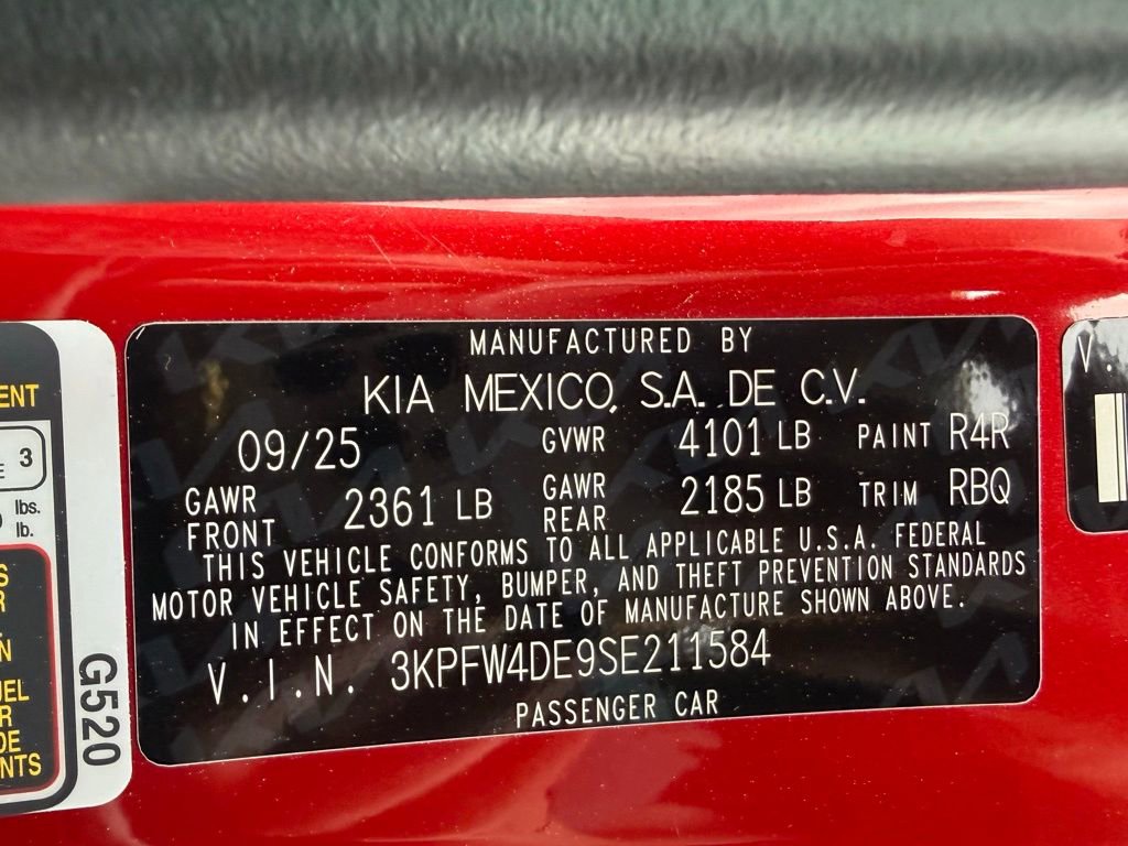 Used 2025 Kia K4 GT-Line w/ GT-Line Sunroof Package image 32