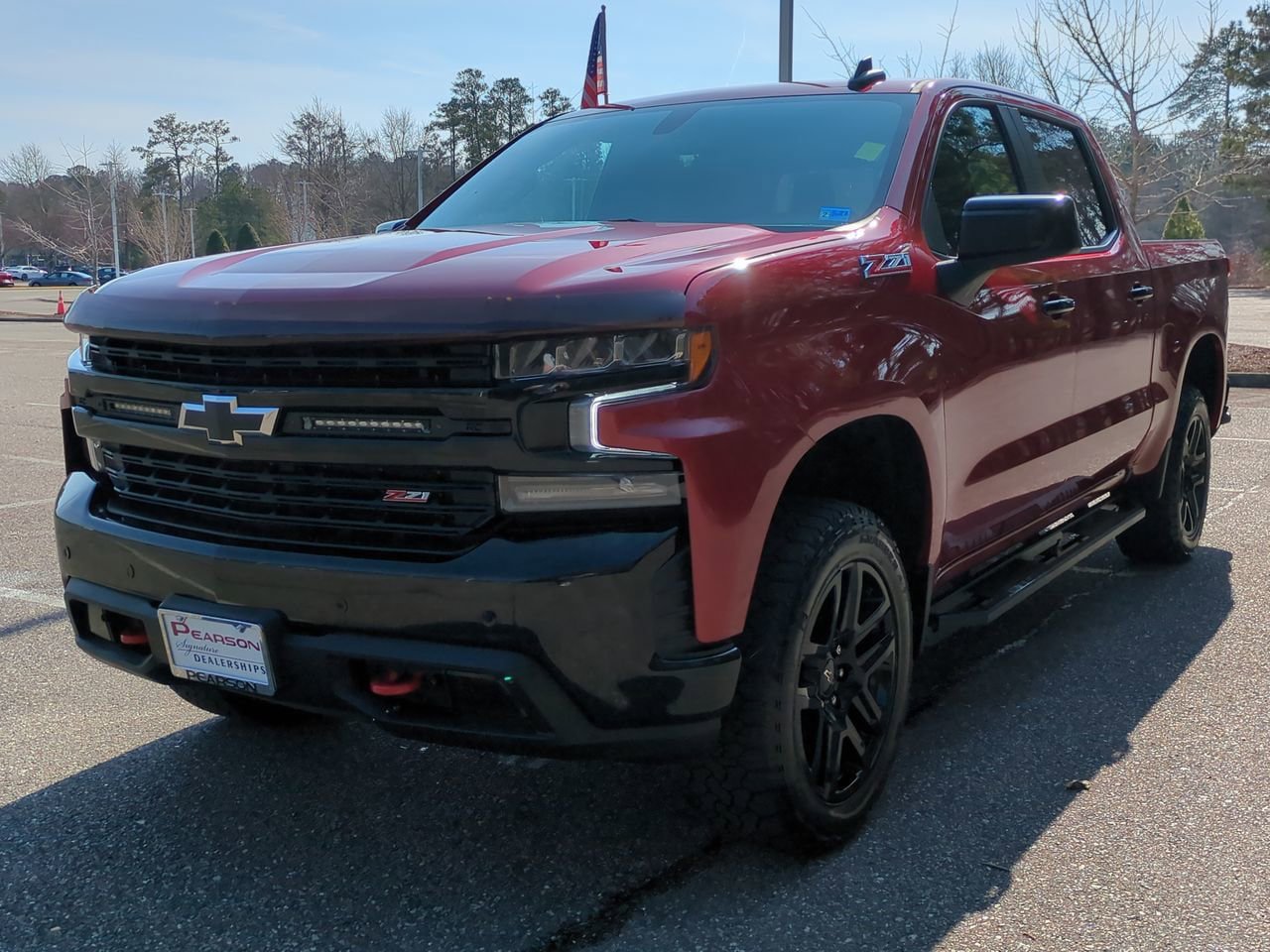 Used 2021 Chevrolet Silverado 1500 LT Trail Boss w/ Convenience Package II AWD/4WD image 8