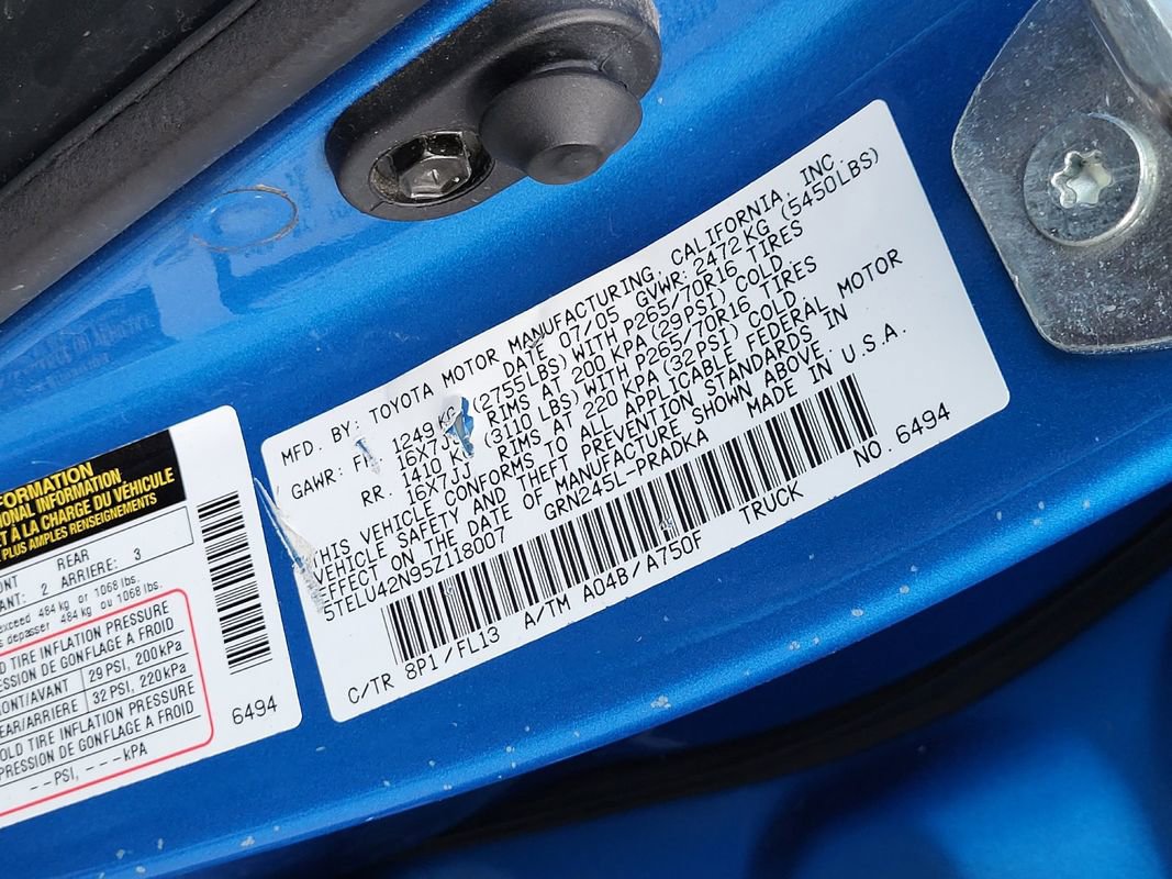 Used 2005 Toyota Tacoma TRD Off-Road image 30