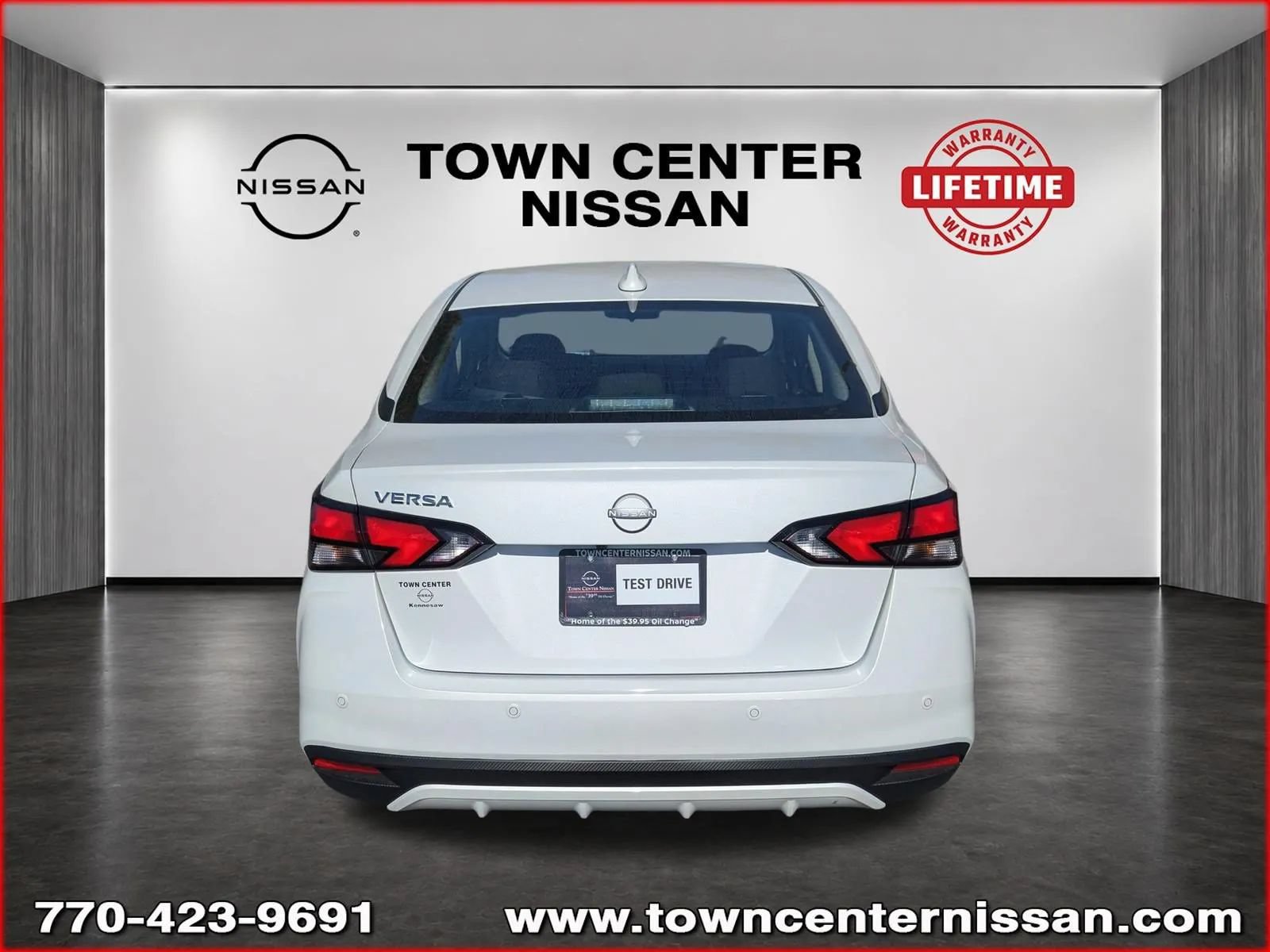 New 2025 Nissan Versa SV w/ Trunk Package FWD image 7