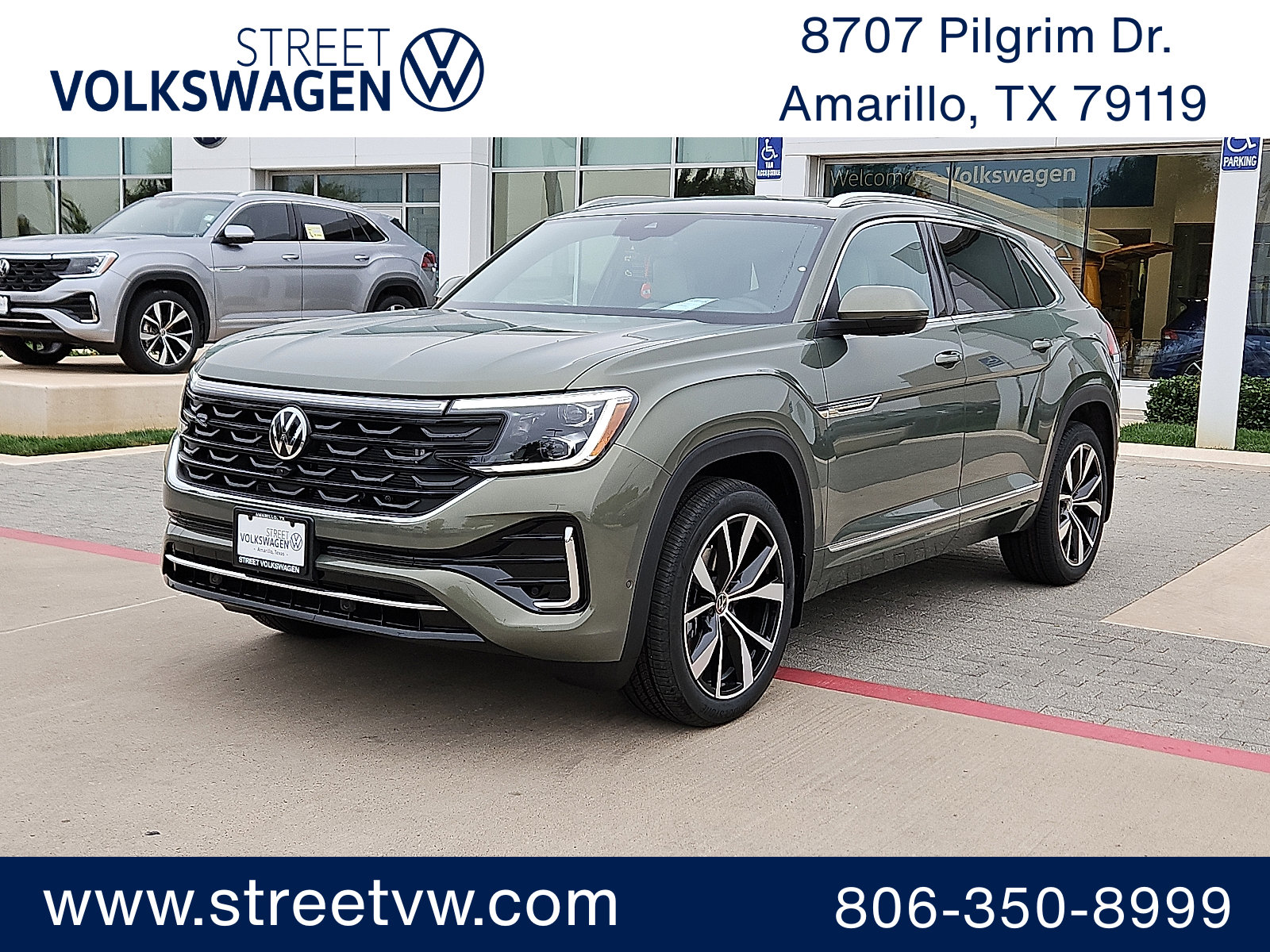New 2026 Volkswagen Atlas Cross Sport SEL Premium R-Line