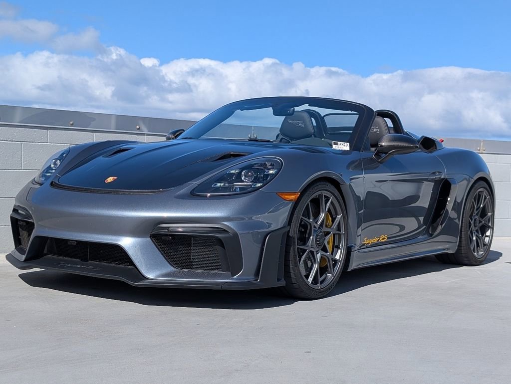 Certified 2024 Porsche 718 Boxster Spyder RS RWD image 1