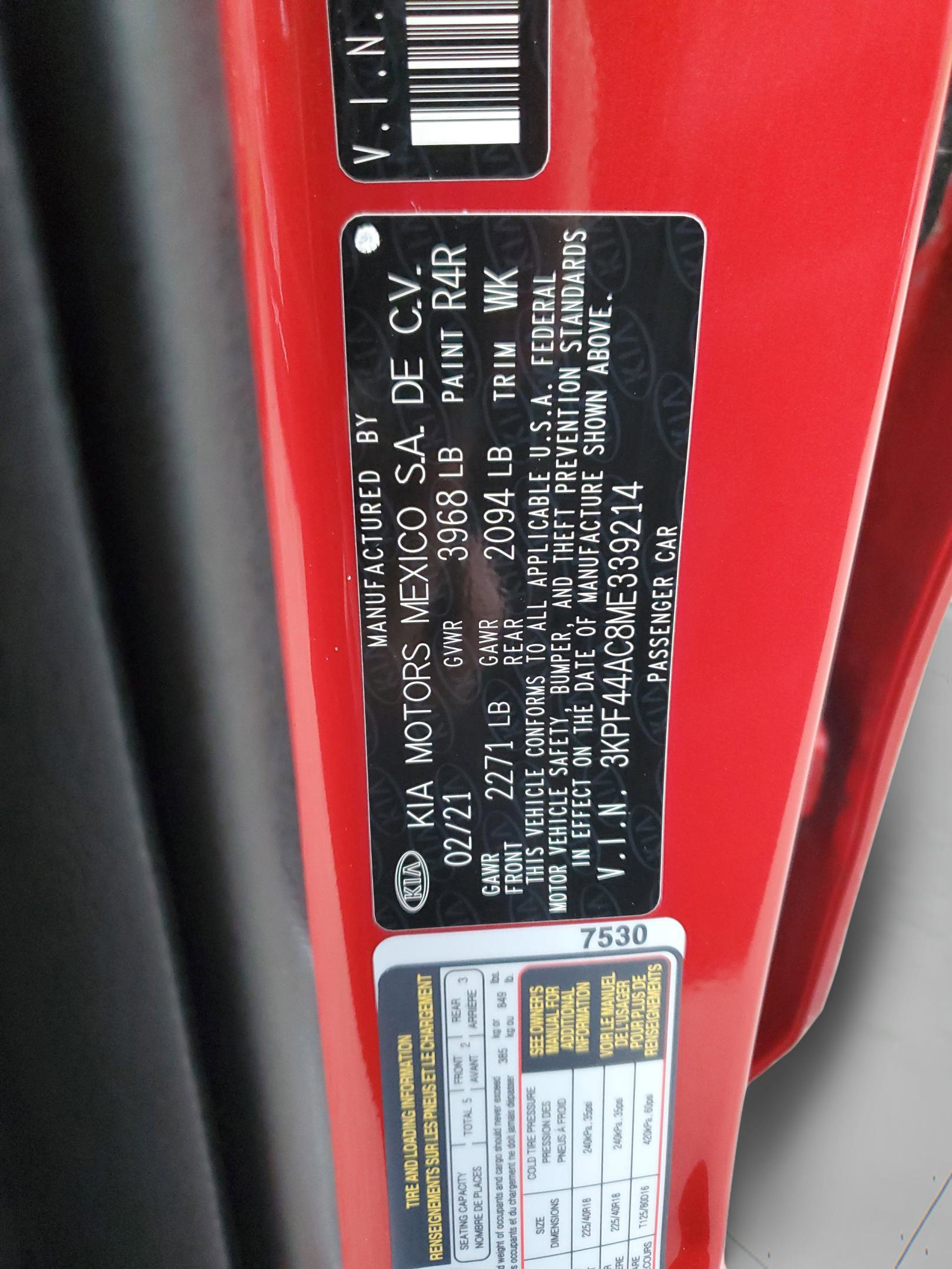 Certified 2021 Kia Forte GT w/ GT2 Package FWD image 35