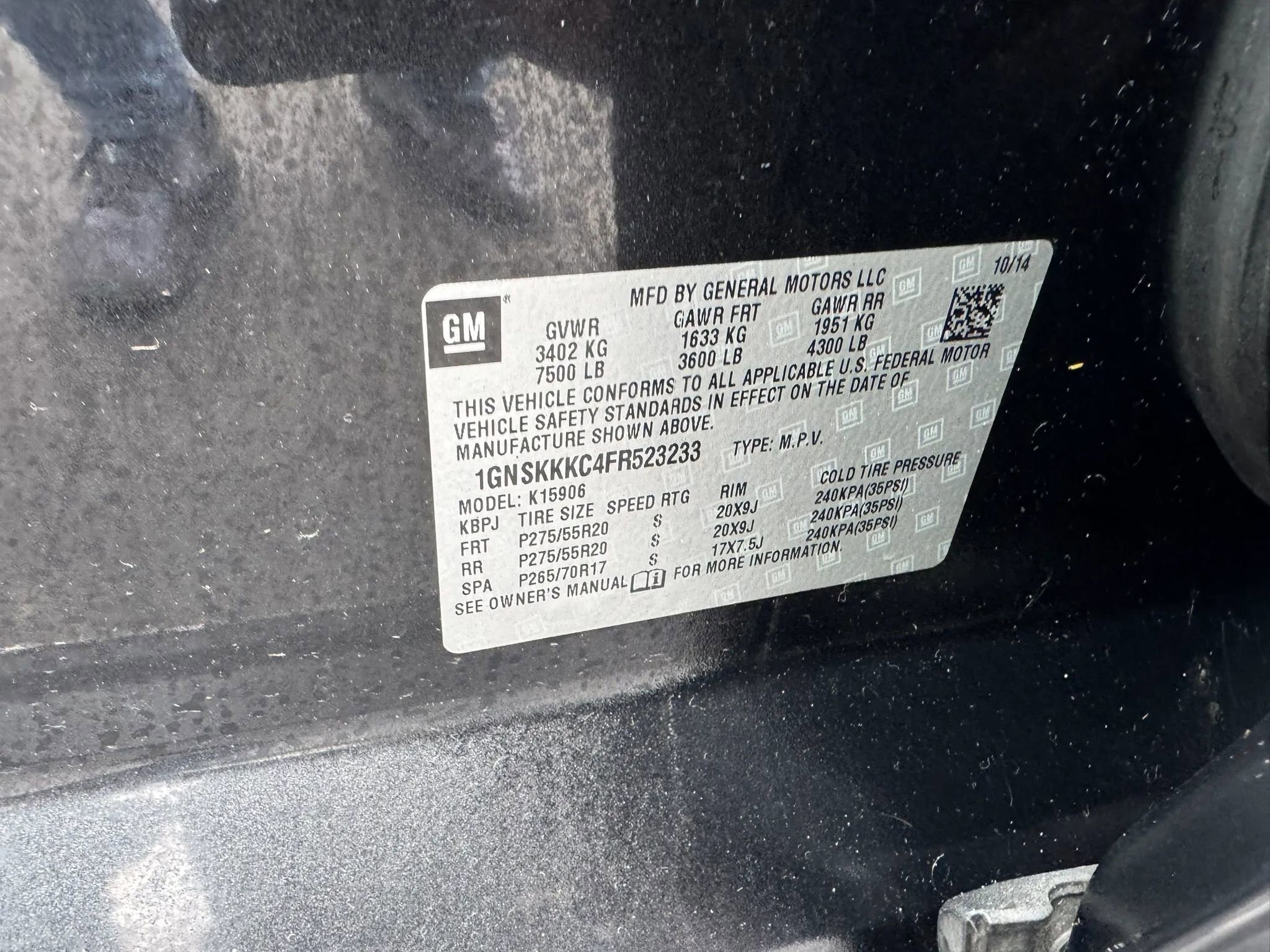 Used 2015 Chevrolet Suburban LTZ AWD/4WD image 23