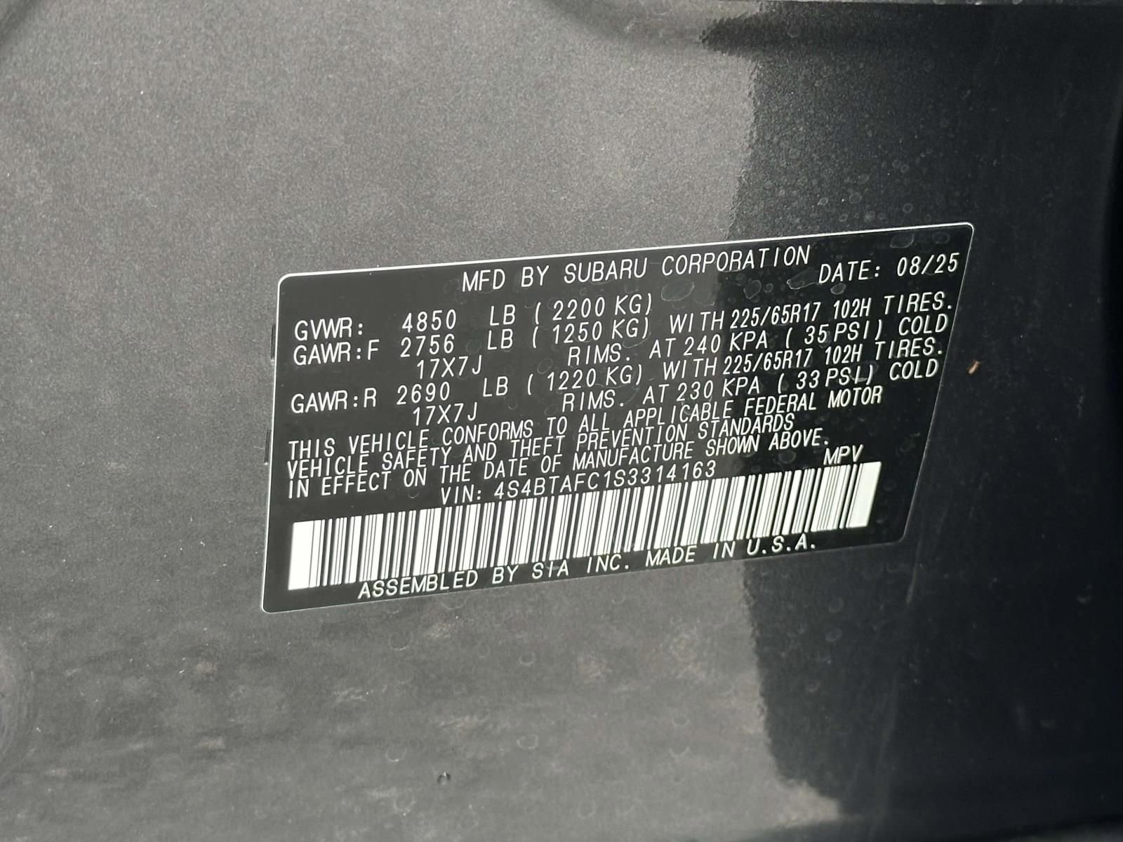 New 2025 Subaru Outback Premium w/ Popular Package #1A image 15